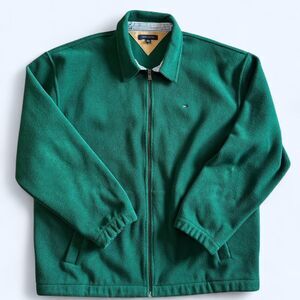 Tommy Hilfiger Green Fleece Jacket XXL